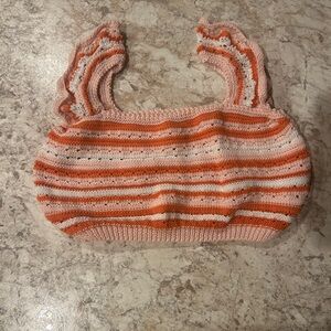 Women’s Shein Crochet Crop Top Large